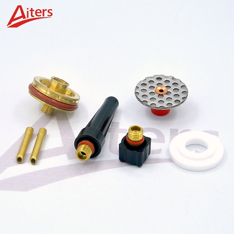 11PCS/Set #12 Pyrex Glass Cup Kit Accessories for WP-9/20/25 with Large split gas screen Large split connector Strainer Mesh - KiwisLove