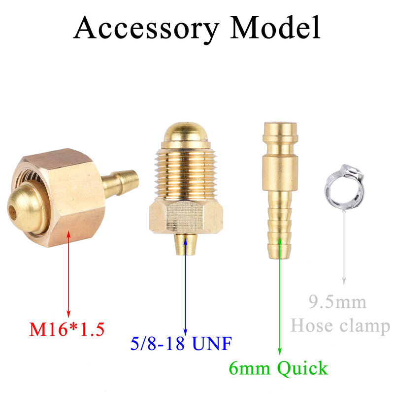 TIG Welding Power Cable Quick Connector Gas Adapter Transfer Integrate 35-50 Euro Connector Torch Accessories For WP9/17/26 - KiwisLove