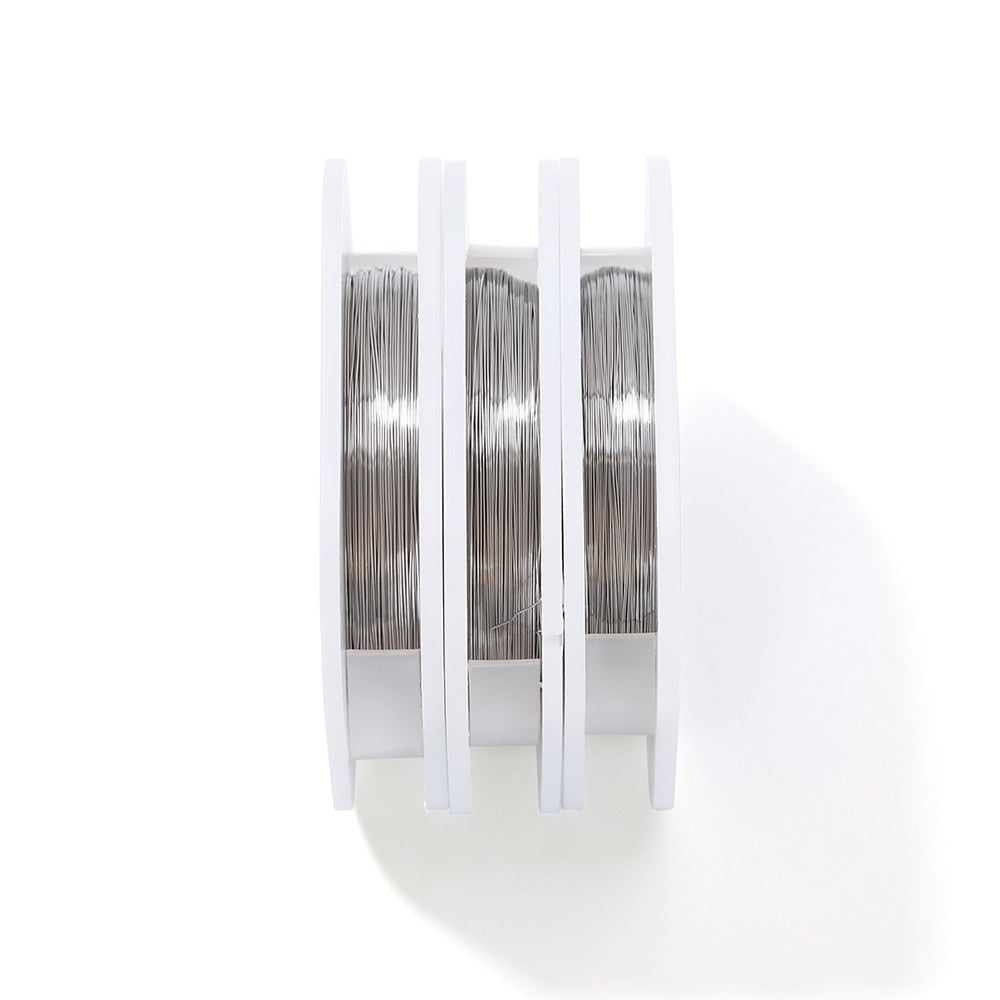50g/Roll  Dental Orthodontic Ligature Wire Stainless Steel Round 0.2/0.25/0.3mm - KiwisLove