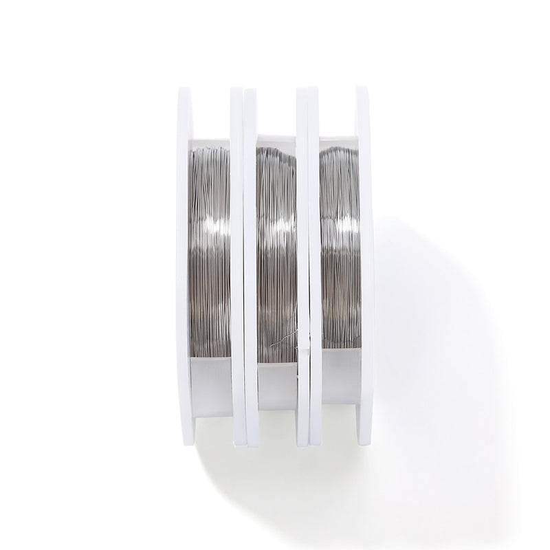 50g/Roll  Dental Orthodontic Ligature Wire Stainless Steel Round 0.2/0.25/0.3mm 3 Size 1 - KiwisLove