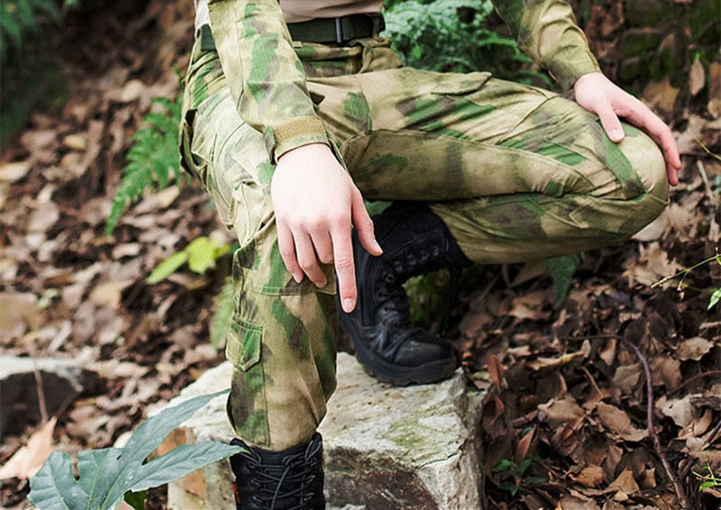 Outdoor Men Casual Pants Tactical Camouflage Pants Hunting Military Trousers Men Cargo Pants - KiwisLove