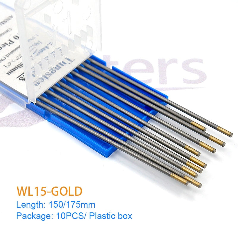 1.6x150mm WT20 WL15 WZ8 WL20 WP WC20 Tungsten Electrodes TIG Welding Rods1.6x175mm Thoriated Tungsten Needle - KiwisLove