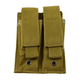 Hunting Airsoft Double Pistol Mag Pouch 5.56 9mm Tactical Molle Magazine Pouch for Outdoor Bag Vest Equipment Accessories - KiwisLove