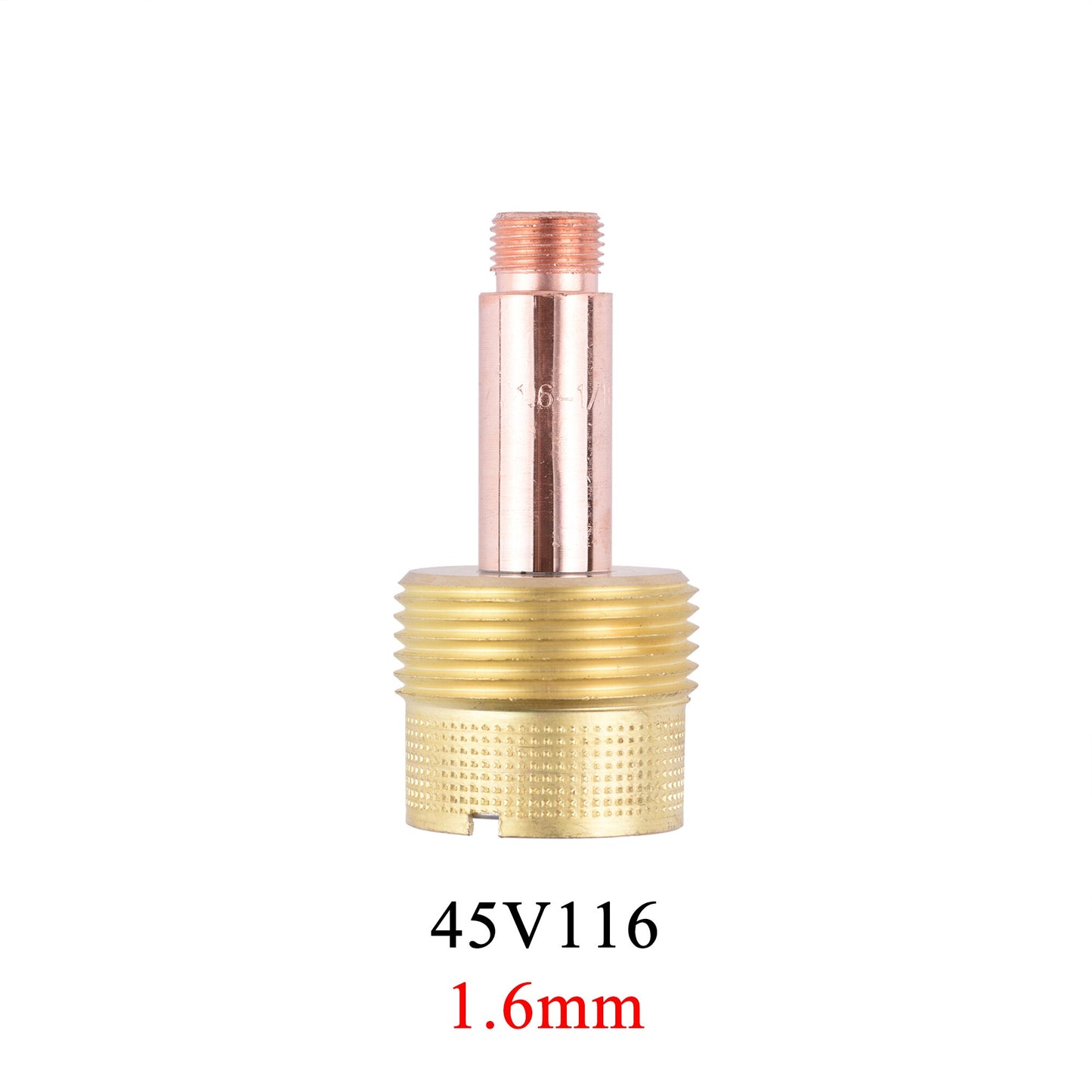 2/5Pcs 1.0/1.6/2.4/3.2/4.0mm Large Gas Lens Collet Body 45V0204 45V116 45V64 995795 45V63 For TIG WP17/18/26 Welding Torch Kit - KiwisLove