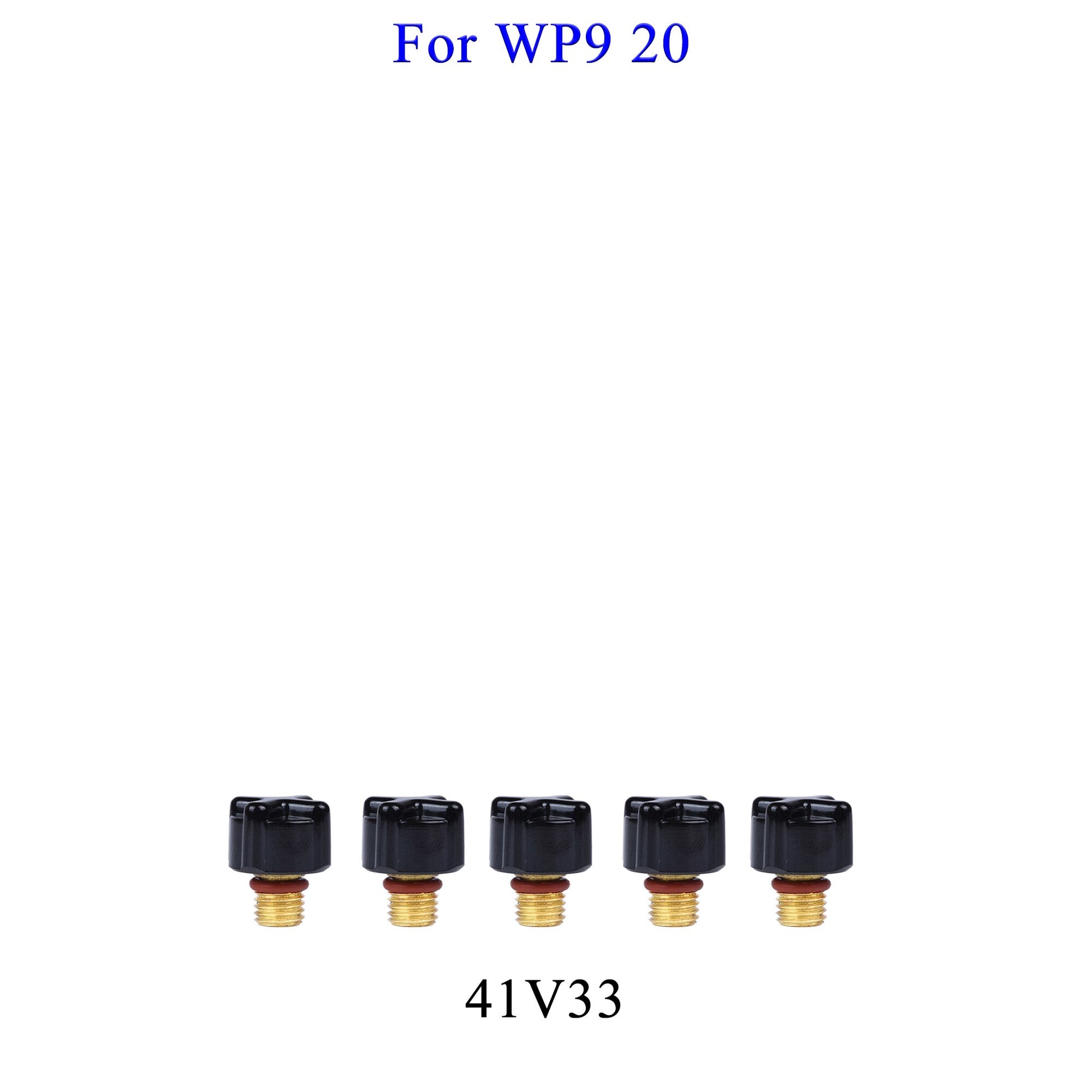 Set 41V33 41V35 41V24 41V24L 57Y04 57Y03 57Y02 TIG Welding Torch Extra Length/Long/Medium/Short Back Cap For WP9/17/20/18/25/26 - KiwisLove