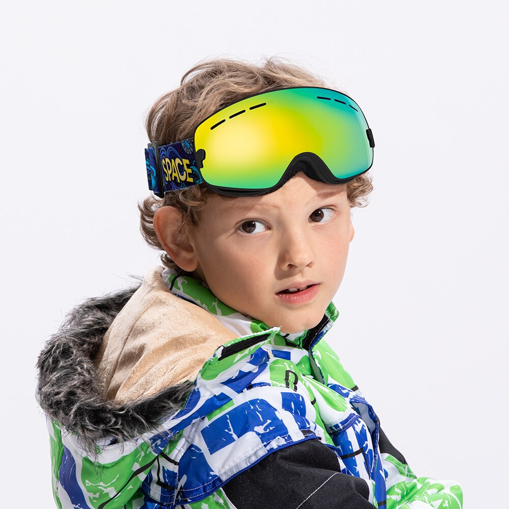 COPOZZ Kids Ski Goggles Small Size for Children Double UV400 anti-fog mask glasses skiing Girls Boys Snowboard goggles GOG-243 - KiwisLove