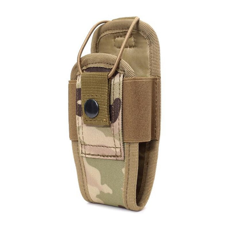 1000D Airsoft Molle Radio Walkie Talkie Pouch Tactical Waist Bag Holder Pocket Portable Interphone Holster Hunting Carry Bag - KiwisLove