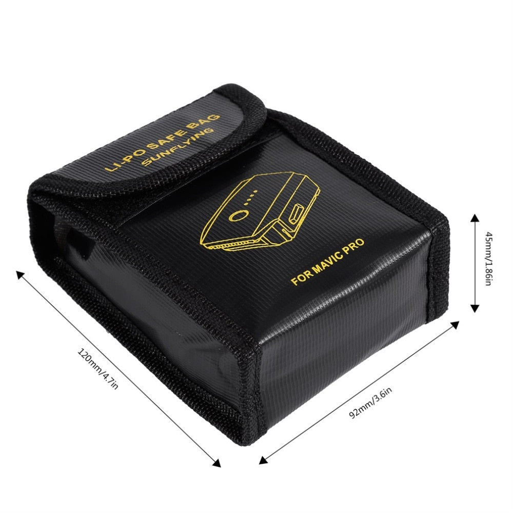 Fireproof Waterproof Lipo Battery Explosion Proof Safety Bag Fire Resistant for Lipo Battery FPV Racing Drone RC Model - KiwisLove