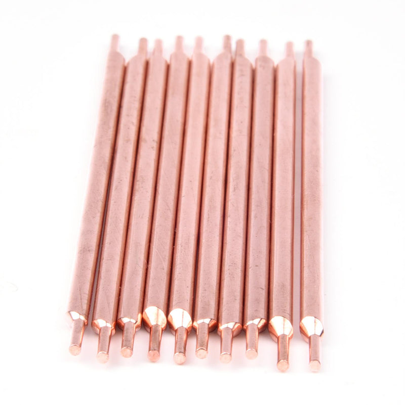 Dual Head Spot Welding Pin 1.5*3*100mm Alumina Copper Electrode Tip Feet Needle Lithium Battery Welding Machine Accessories - KiwisLove