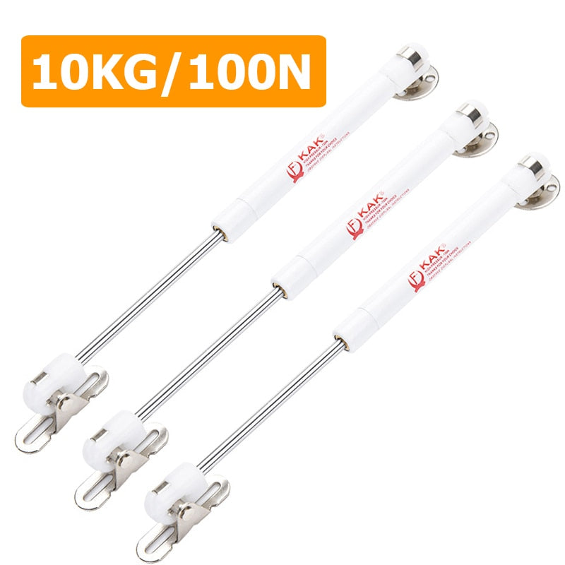 KAK 4 Pack 6kg 10kg 15kg Gas Spring Cabinet Hinge Copper Core Door Lift Support Hydraulic Kitchen Cupboard Door Hinges Hardware - KiwisLove