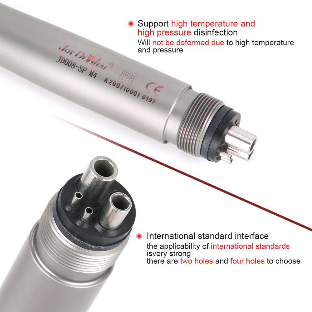 Dental E-Generator Shadowless Ring LED High Speed Ceramic Handpiece 4 / 2 Hole Standard Head Push Button - KiwisLove
