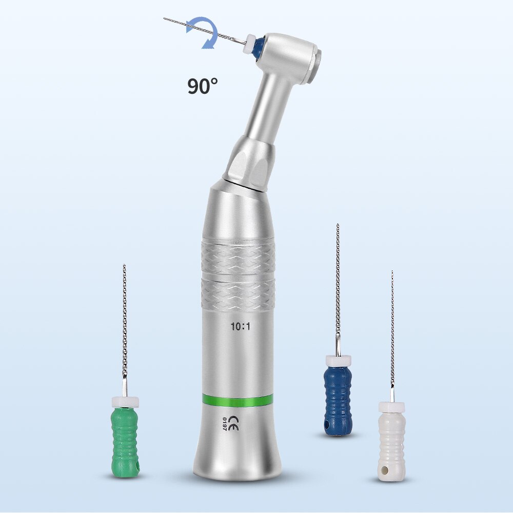 Dental 10:1 Reduce Contra Angle 90º Reciprocating Rotate Endo Handpiece  Only For Hand Use Files - KiwisLove