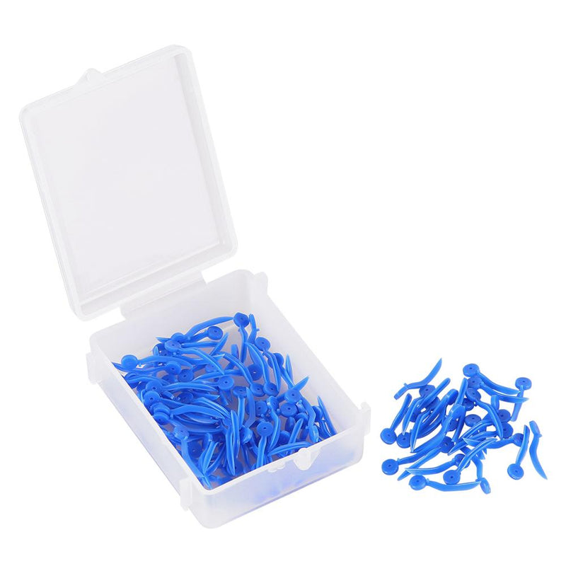 100pcs/Box Dental Disposable Wedge with Hole All 4 Sizes Tooth Gap  Non-toxic Medical Grade Plastic Dentistry Lab Tools - KiwisLove