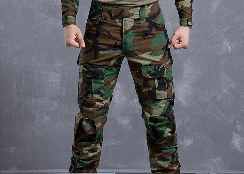 Outdoor Men Casual Pants Tactical Camouflage Pants Hunting Military Trousers Men Cargo Pants - KiwisLove
