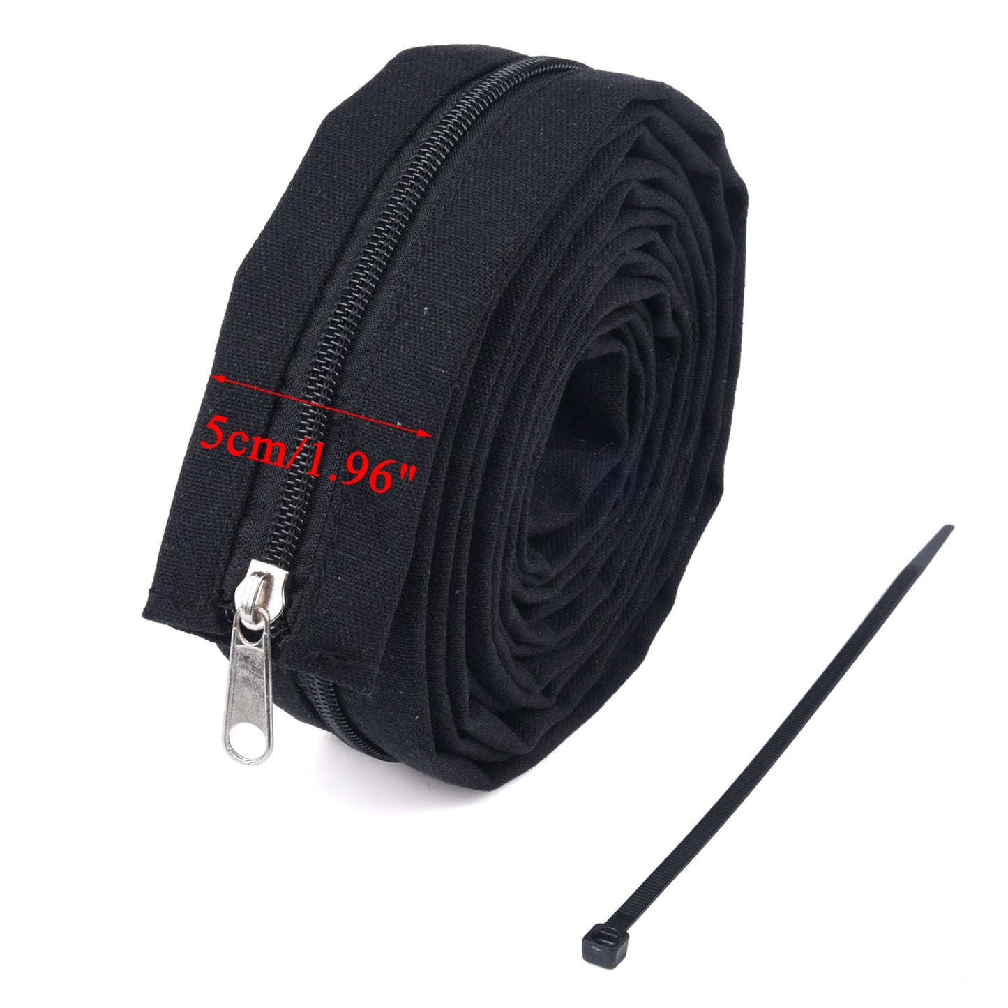 3.7M  12.14Ft TIG Plasma Cutting  Welding Torch Cable Jean Denim Zipper Cover Jacket Cloth For  4M Torch Welder Machine - KiwisLove