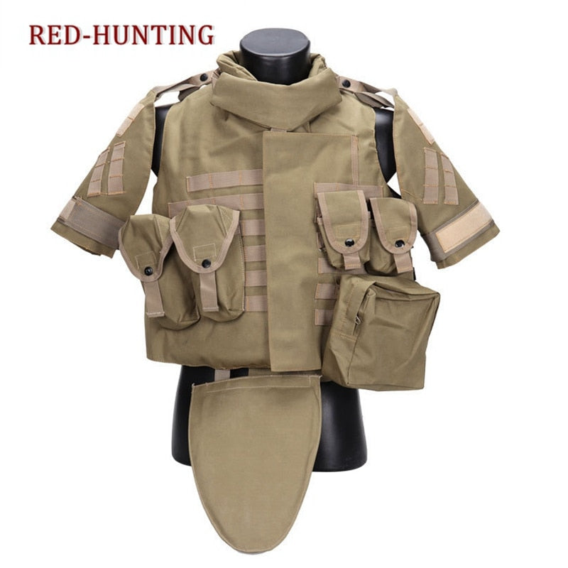 Tactical Military Police Security Safety Vest Protective Vest Interceptor OTV Portable CS - KiwisLove