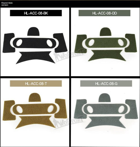 5PCS/Set Tactical ABS Helmet DIY Magic Sticker Outdoor Military Helmet for Climbing Cycling Fast Helmet Cover - KiwisLove