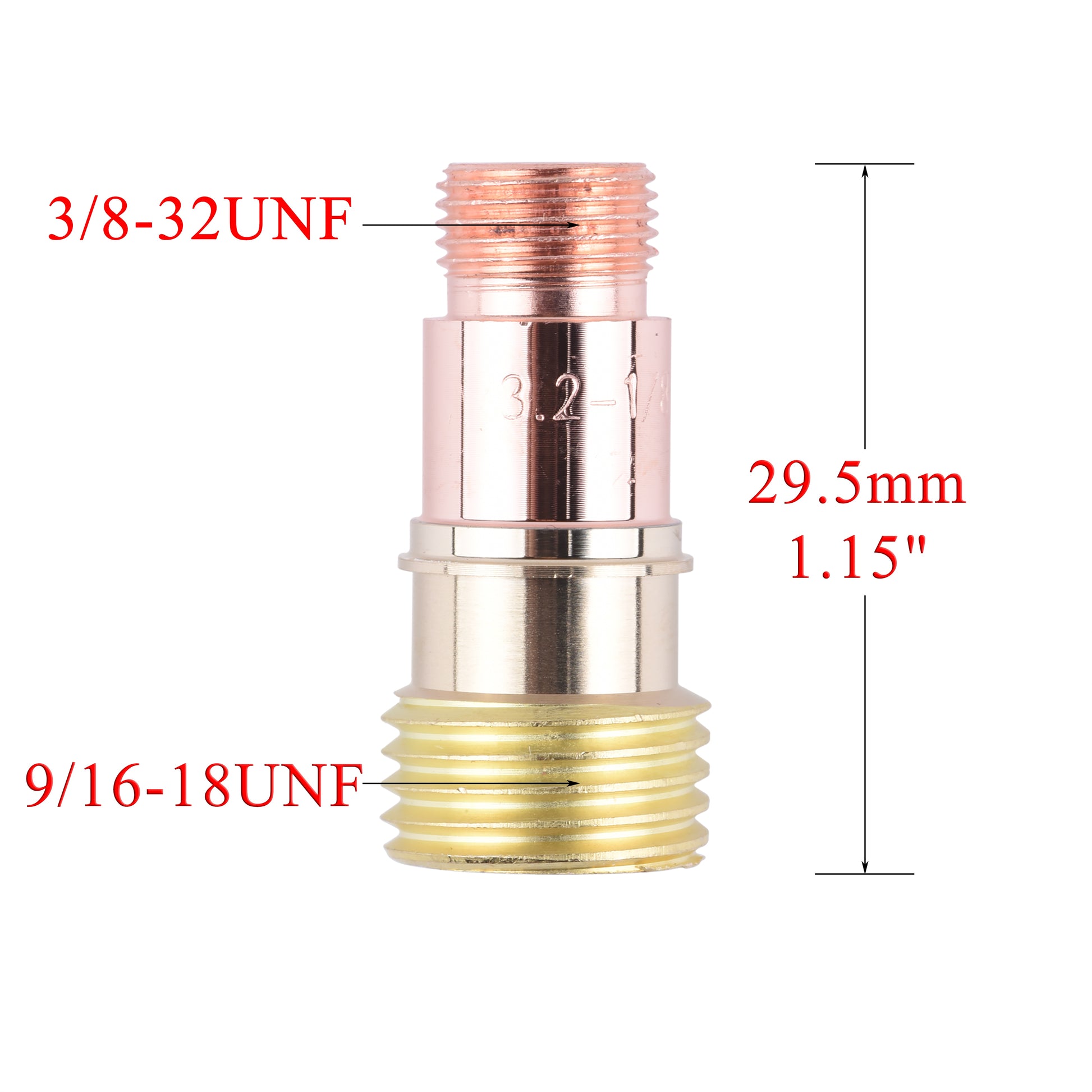 5/10Pcs 1.0/1.6/2.4/3.2mm TIG Stubby Gas Lens Collet Body 17GL040 17GL116 17GL332 17GL18 For TIG WP17/18/26 Welding Torch Kit - KiwisLove