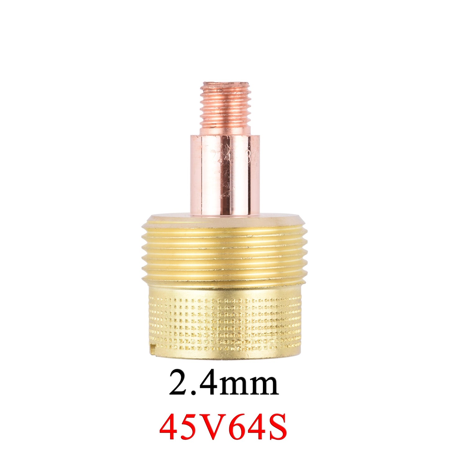 2/5Pcs 1.0/1.6/2.4/3.2mm Large Gas Lens Collet Body 45V0204S 45V116S 45V64S 995795S For TIG WP9/20/25 Welding Torch Accessories - KiwisLove