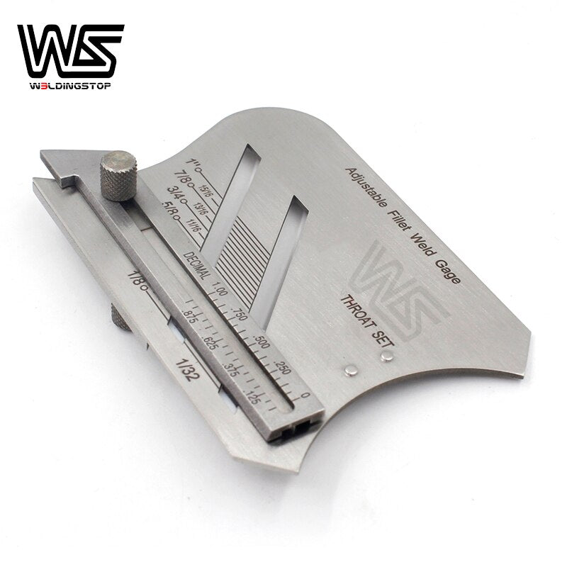 Adjustable weld Fillet Gauge MG-3 standard MIG/TIG/STICK welding inspeciotion ruler measuring tools - KiwisLove