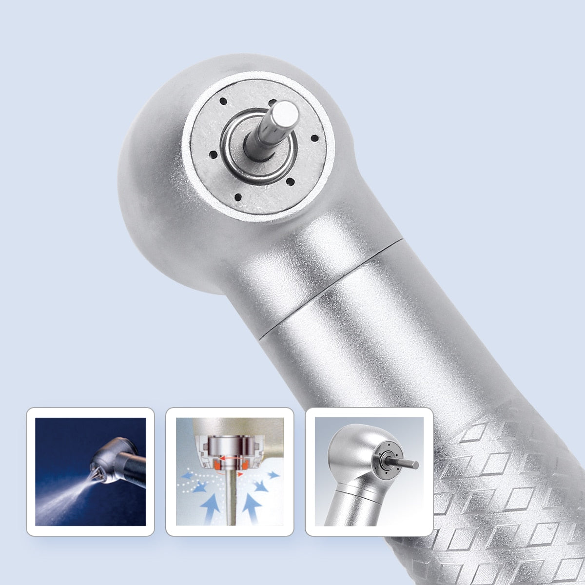 Dental Standard Push Button Turbine Water Spray High Speed Handpiece 4 Holes With Quick Coupling Dentist Tools - KiwisLove