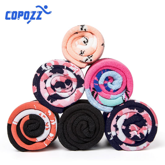COPOZZ Thick Ski Socks Cotton Sports Snowboard Cycling Skiing Soccer Socks Men Women Child Absorption High Elastic Thermosocks - KiwisLove