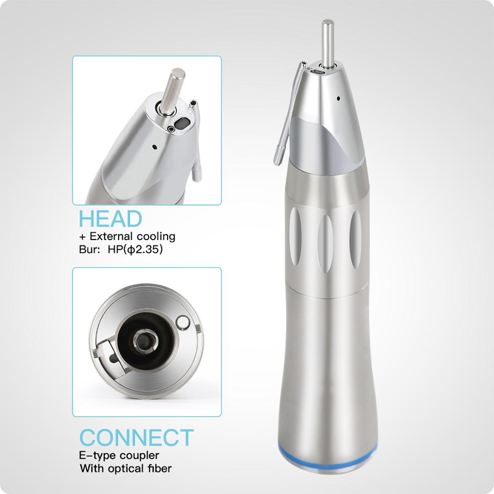 Dental 1:1 Optic Fiber Straight Nose Low Speed Handpiece Inner Water Dental Implant Surgery - KiwisLove