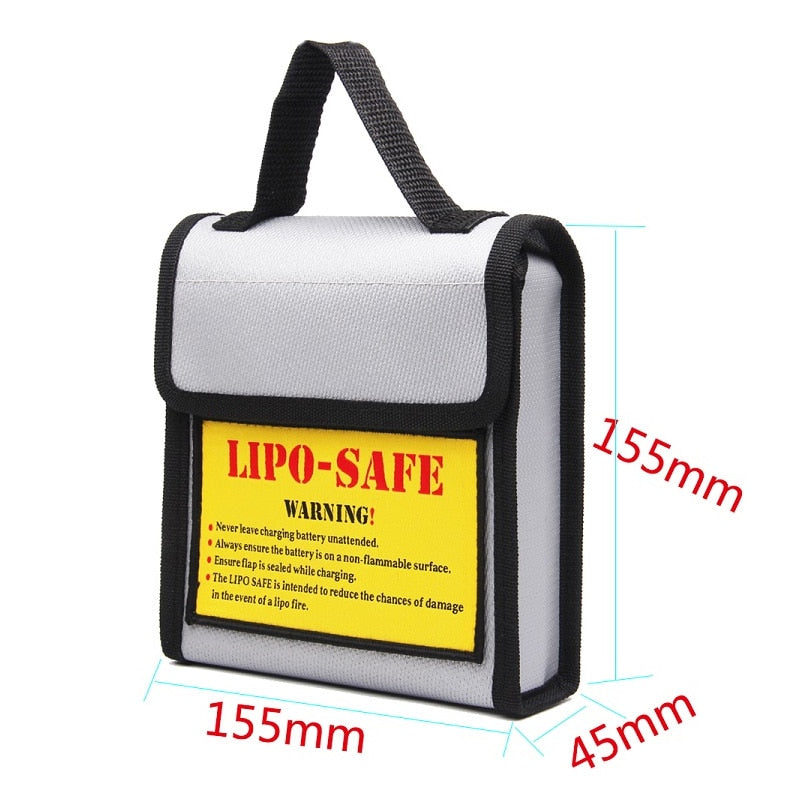 Lipo Battery Explosion Proof Safety Bag Fire Resistant Fireproof Waterproof  FPV Racing Drone RC Model - KiwisLove