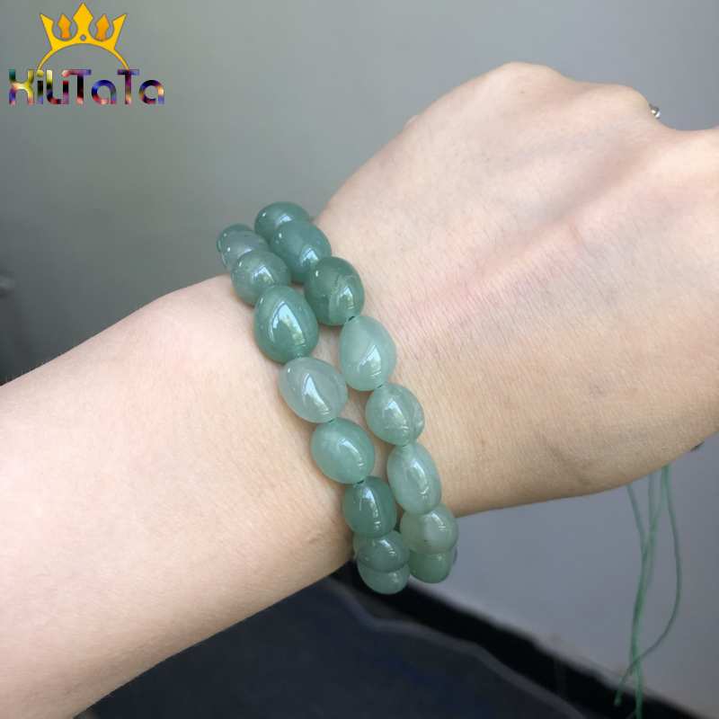 8-10mm Irregular Natural Green Aventurine Stone Beads Round Loose Beads For Jewelry Making DIY Earrings Bracelet Charm 15&#39;&#39; - KiwisLove