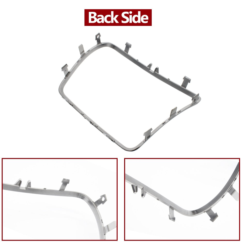 Car Water Cup Holder Strip Plating Ashtray Trim Ring For Mercedes Benz W205 W253 C Class C200 250 300 400 GLC GLC200 300 - KiwisLove