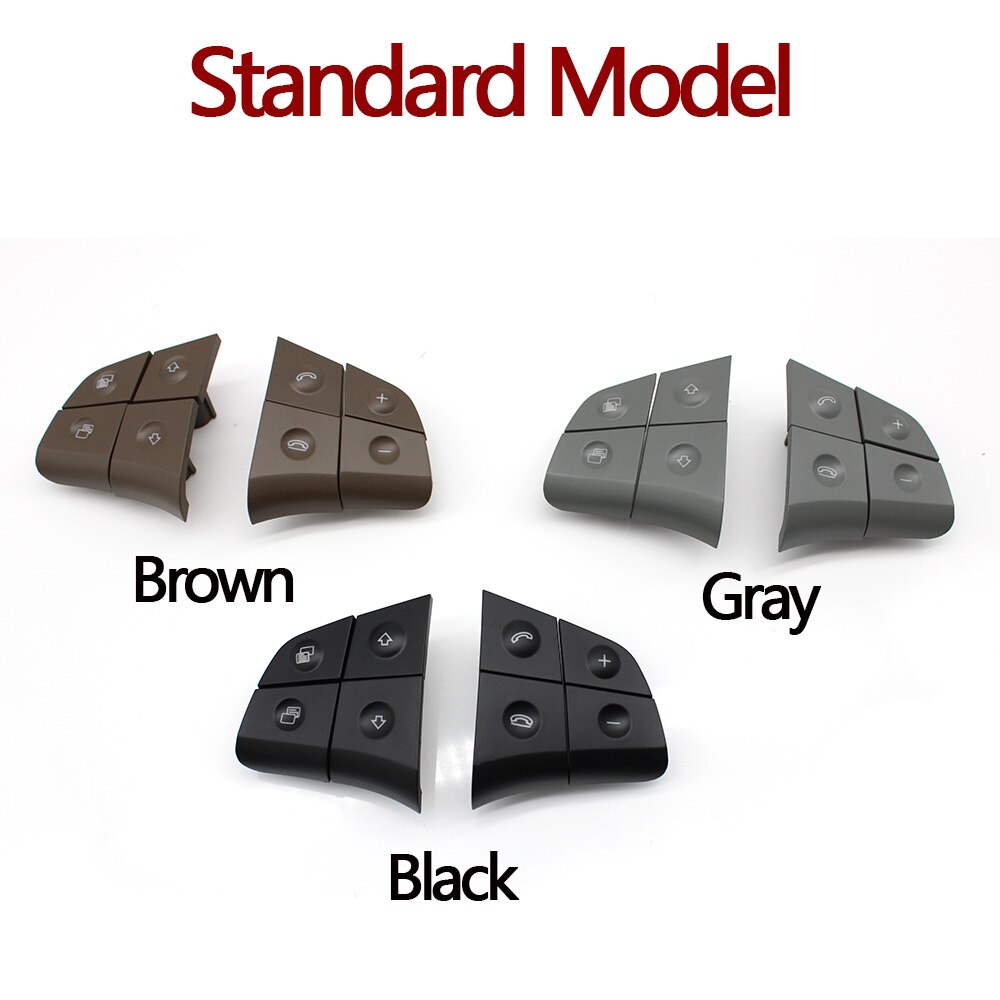 Car Multi-function Steering Wheel Push Buttons Phone Control Switch Key For Mercedes Benz W164 W245 W251 ML GL 300 350 400 450 - KiwisLove