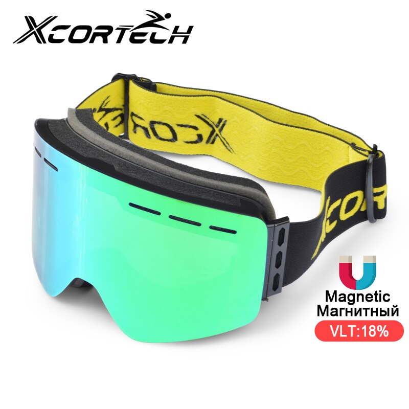 Ski Goggles Snowboard Snow Eyewear Anti-fog Big Ski Mask Glasses UV Protection - KiwisLove