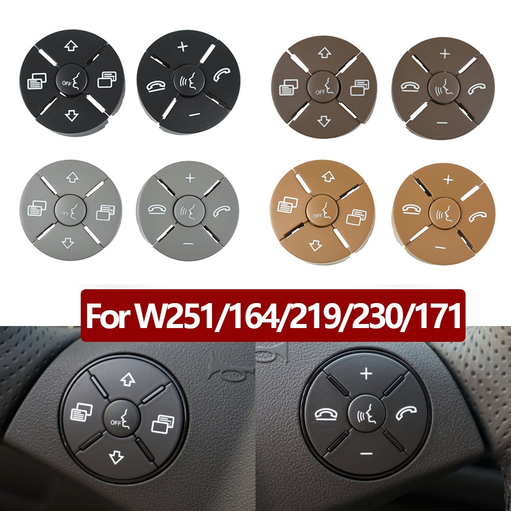 Multi-function Buttons Benz R ML GL CLS SL SLK SLR W251 W164 W219 W230 W171 2007-2017 - KiwisLove