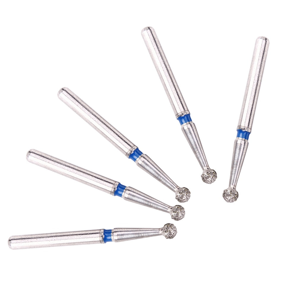 10pcs /2boxes AZDENT Dental Diamond Burs Drills Two Layer Diamond for High Speed Handpiece Dia.1.6mm - KiwisLove