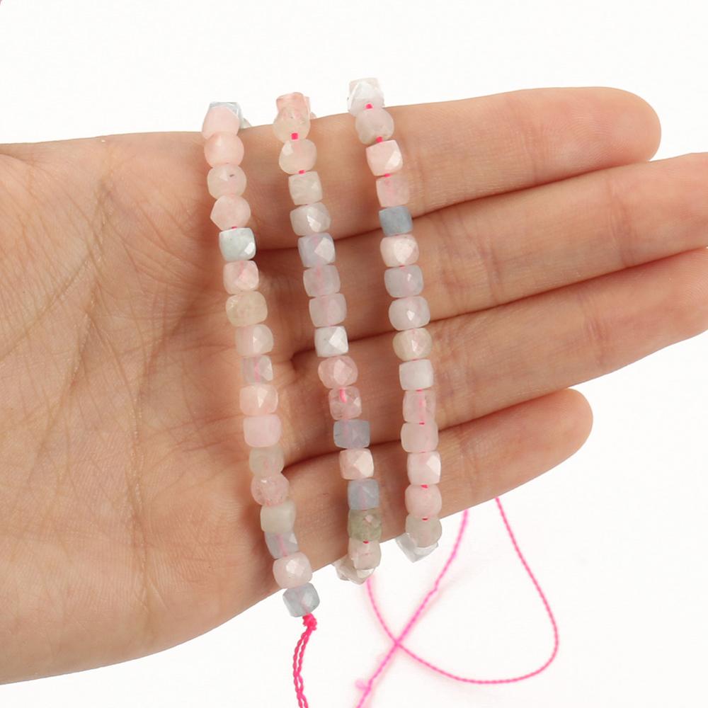 Natural Pink Opal Morganite Amazonite Prehnites Charoite Rubys Kyanite Stone Beads For DIY Jewelry Making Bracelet 15&#39;&#39;Inches - KiwisLove