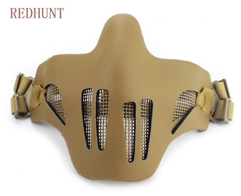 Tactical V1 Ghost Recon Style Paintball Mask Army Half Face Airsoft Skull Mask Hunting Accessories Shooting Protective - KiwisLove