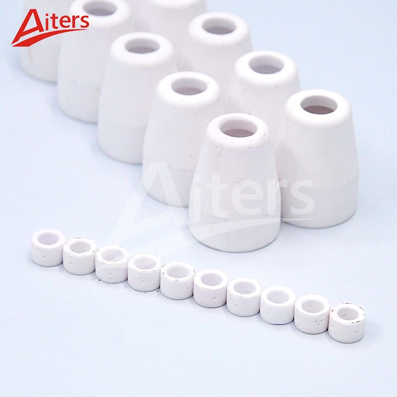 PT31 Plasma Cutting Torch Kit 40PCS Consumables Nozzle and Electrode Ceramics Shield Nozzle Cup Accessories CUT40A - KiwisLove