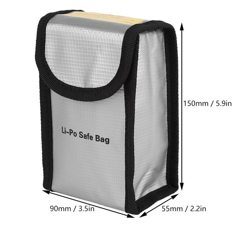 Fireproof Waterproof Lipo Battery Explosion Proof Safety Bag Fire Resistant for Lipo Battery FPV Racing Drone RC Model - KiwisLove
