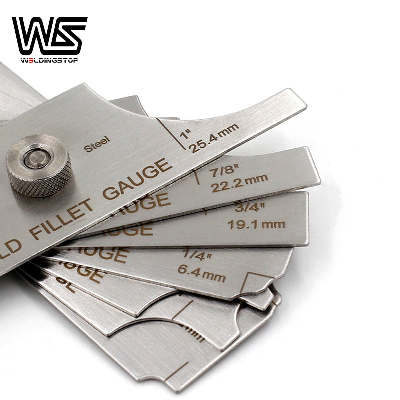 MG-11 welding fillet Gage inspection welding gauge Soldering Ruler (Metric&amp;Standard) - KiwisLove