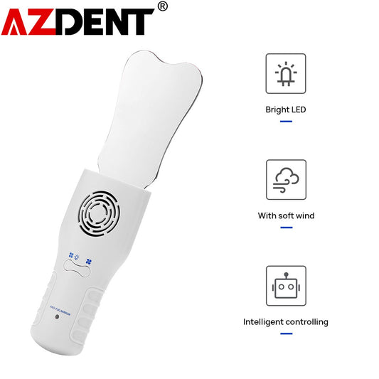 Dental Automatic Anti-fog Mirrors for oral photography Reflector Glass Defog mirrors Orthodontic for Buccal occlusal Lingual - KiwisLove