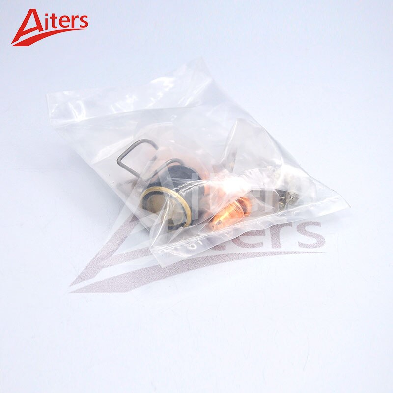 23PCS Trafimet S45 Plasma Cutter Torch Torch Tips Nozzle and Electrode Spacer Guide Retaining Cap Ring Consumables for S45 - KiwisLove