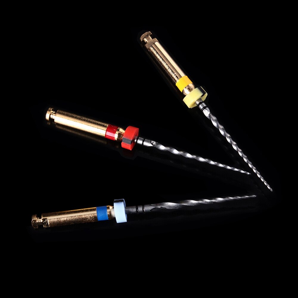 Dental Root Canal File SX-F3 21mm/25mm 6pcs/Pack NiTi Super Rotary File Machine Taper - KiwisLove