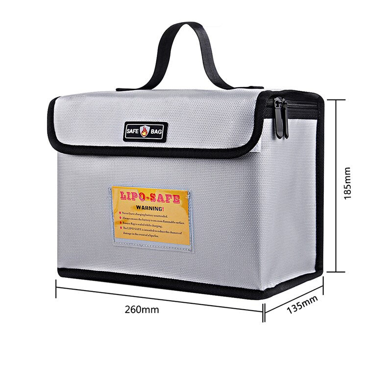 Fireproof Waterproof Lipo Battery Explosion Proof Safety Bag Fire Resistant for Lipo Battery FPV Racing Drone RC Model - KiwisLove
