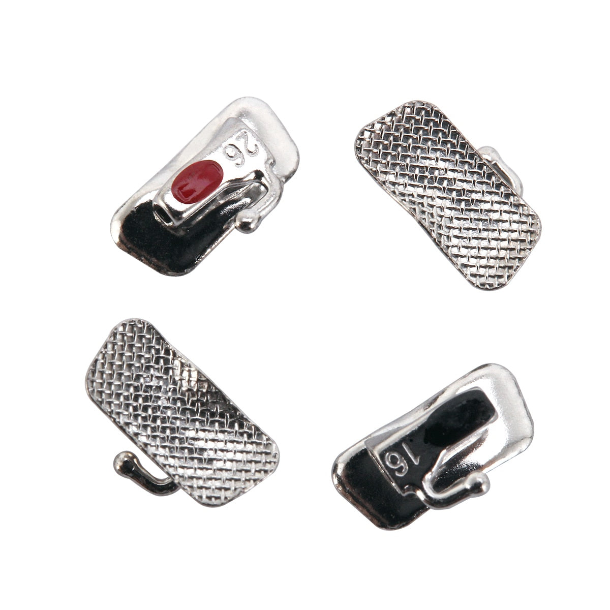 5Pack=20pcs Azdent Dental 1st molar Oral Orthodontics Non-Convertible Bondable Single Buccal Tube Roth/MBT - KiwisLove