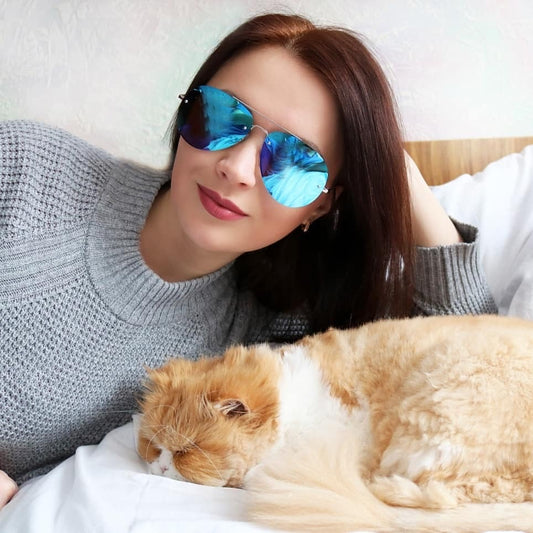 VEITHDIA Brand Women Men Sun Glasses Rimless Fashion Vintage Polarized UV400  Coating Mirror Sunglasses Eyewear For Female 3811 - KiwisLove