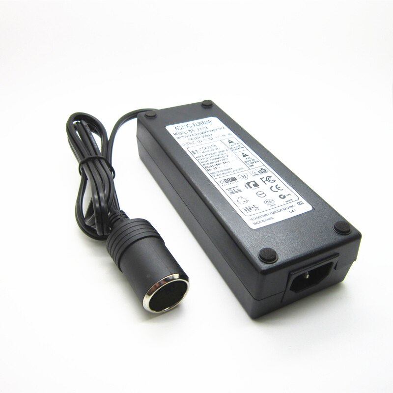 AC 110V-240V to DC 12V 10A 120W Power Supply Adapter Cigarette Lighter plug Converter for Car Portable Vacuum Cleaner Handheld - KiwisLove