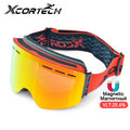 Ski Goggles Snowboard Snow Eyewear Anti-fog Big Ski Mask Glasses UV Protection - KiwisLove