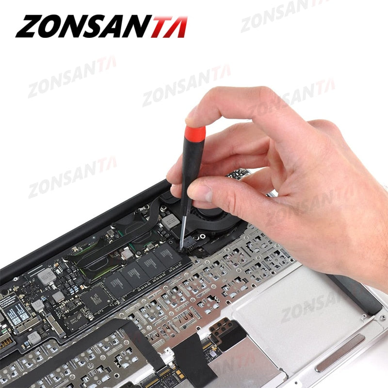 ZONSANTA 500Pcs M2 M2.5 M3 Screw Flat Head Phillips Machine Screws Laptop Notebook Screws Set Kit computer small Black Bolts - KiwisLove