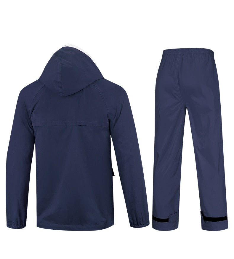 PGM Golf Men Hood Raincoat Rainstorm Impermeable Rain Poncho Waterproof Jacket Pants Suit Rainwear Motorcycle Rain Gear YF482 - KiwisLove