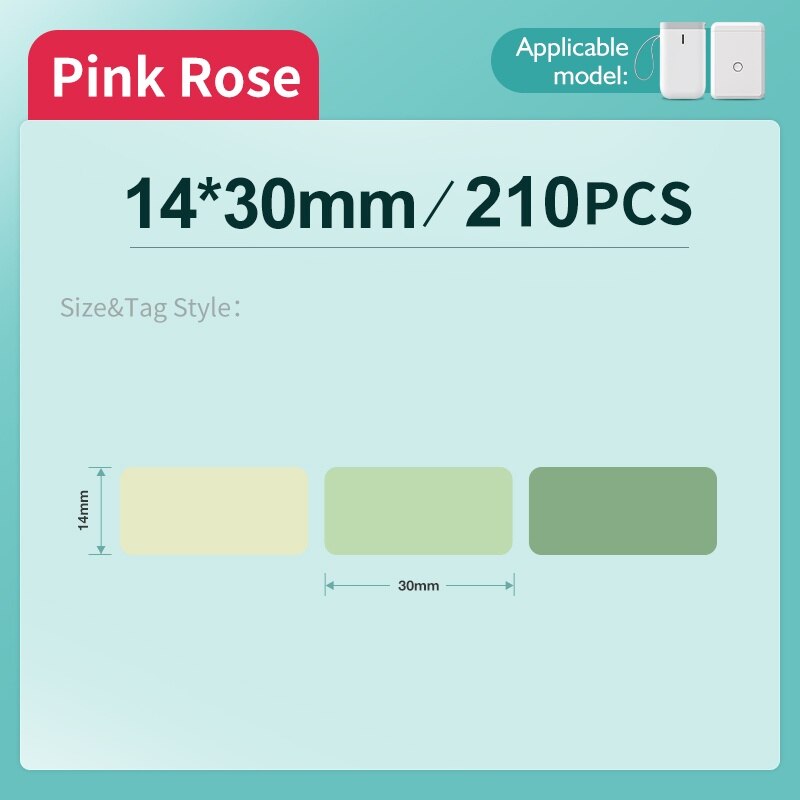 Niimbot Pocket Printer Labels Tape Printer Maker for Stickers D110 D11 D101 Labeling Self-adhesive Label Paper For Home Office - KiwisLove